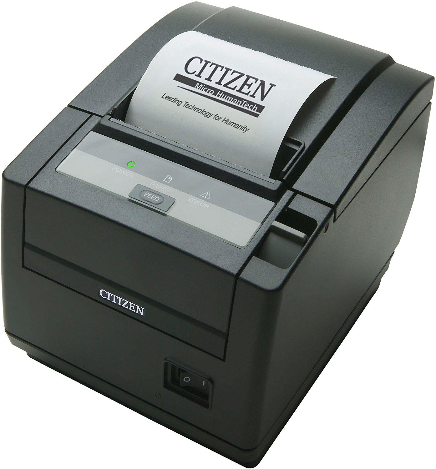 Термопринтер этикеток Citizen CT-S601II; Bluetooth interface, Black