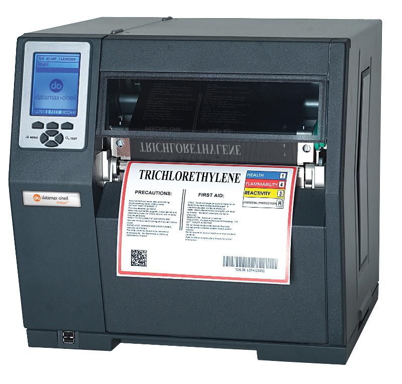  Термотрансферный принтер Datamax H-8308X TT, EU &amp; UK CORDS, BASIC PEEL &amp; INTERNAL REWINDER, GPIO CARD , 3 INCH MEDIA HUB