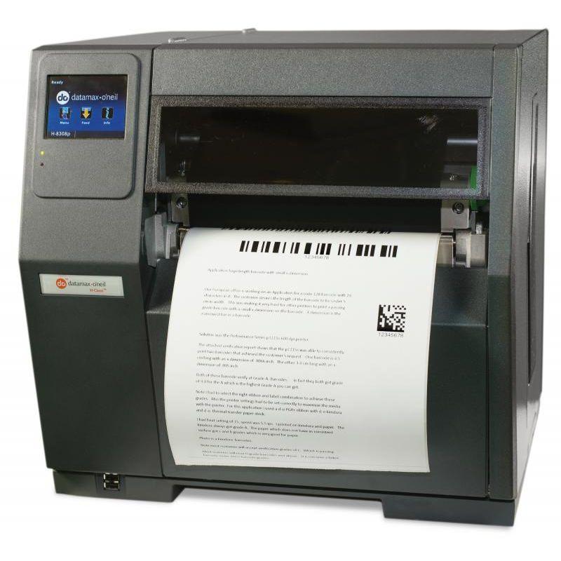  Термотрансферный принтер Datamax H-8308p - 8´ - 300 DPI, TT, EU &amp; UK CORDS, 3 INCH MEDIA HUB