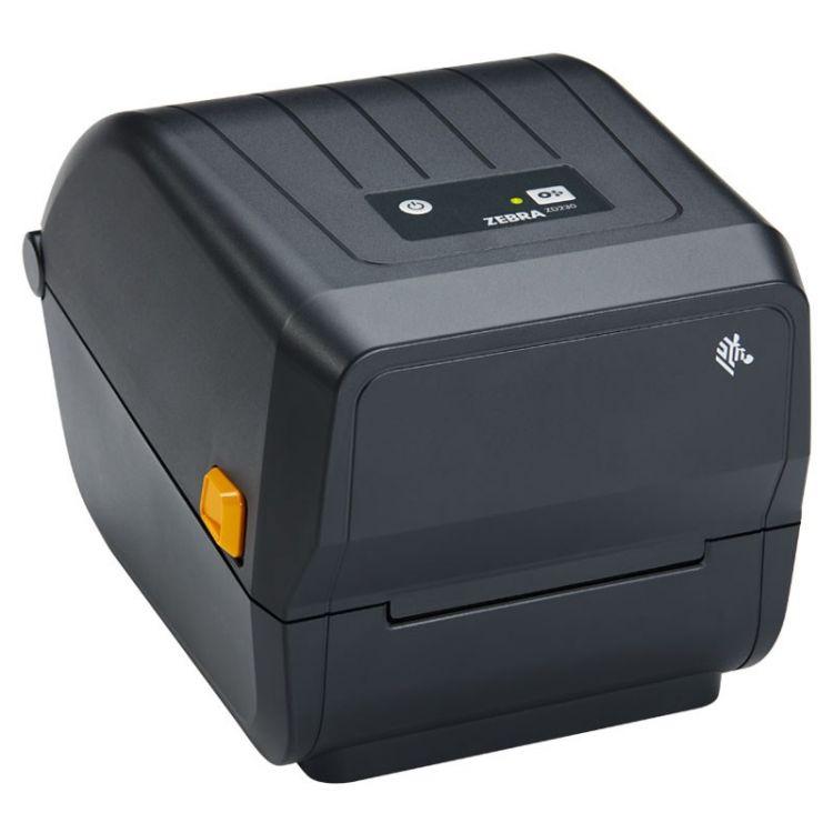  Термотрансферный принтер Zebra ZD220; Standard EZPL, 203 dpi, EU/UK Power Cord, USB, Dispenser (Peeler)