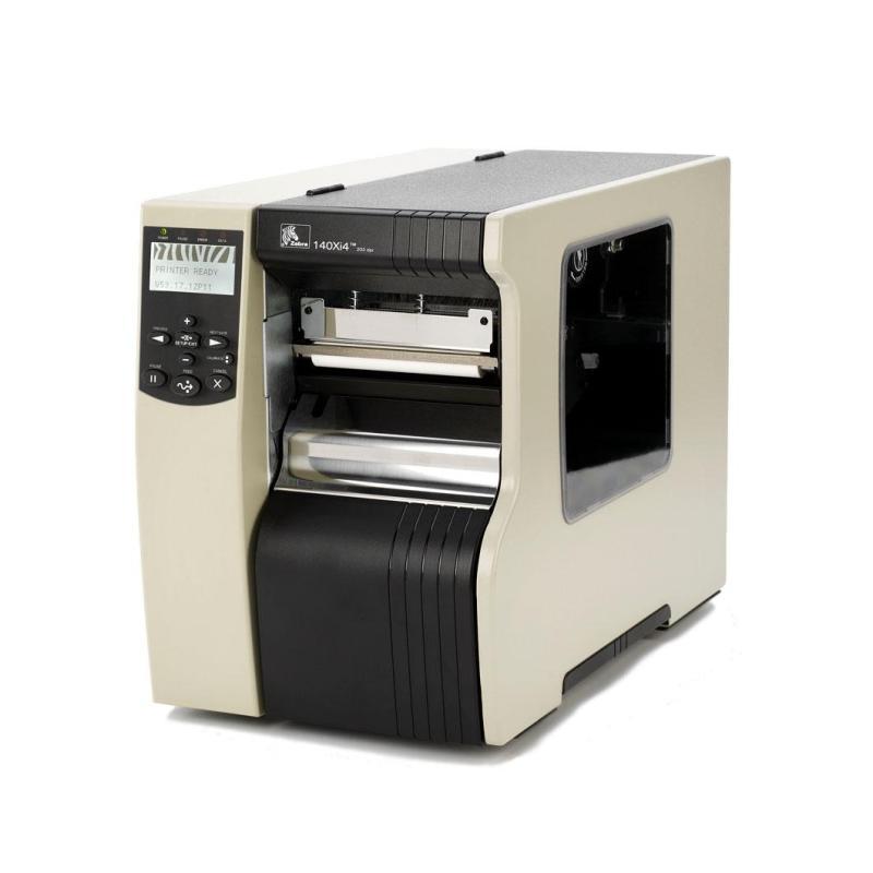 Термотрансферный принтер Zebra 110Xi4  (356 мм/сек, 203dpi, ширина печати 102 мм, Ethernet), WiFi (с картой)