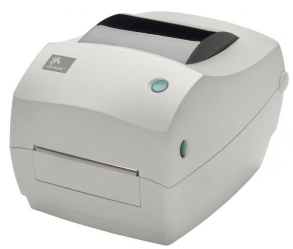  Термотрансферный принтер Zebra GC420t (203 dpi, 102 мм, 102 мм/сек, RS232, LPT, USB), диспенсер 