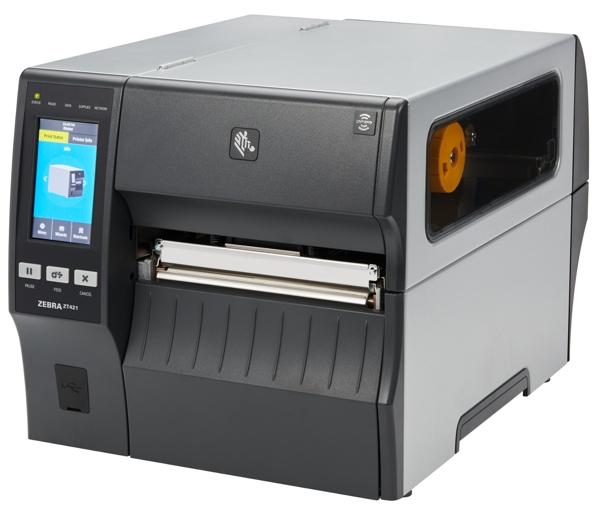  Термотрансферный принтер Zebra TT Printer ZT421; 6&quot;, 203 dpi, Euro and UK Cord, Serial, USB,  Ethernet, Bluetooth 4.1/MFi, USB Host, Cutter w/ Catch Tray